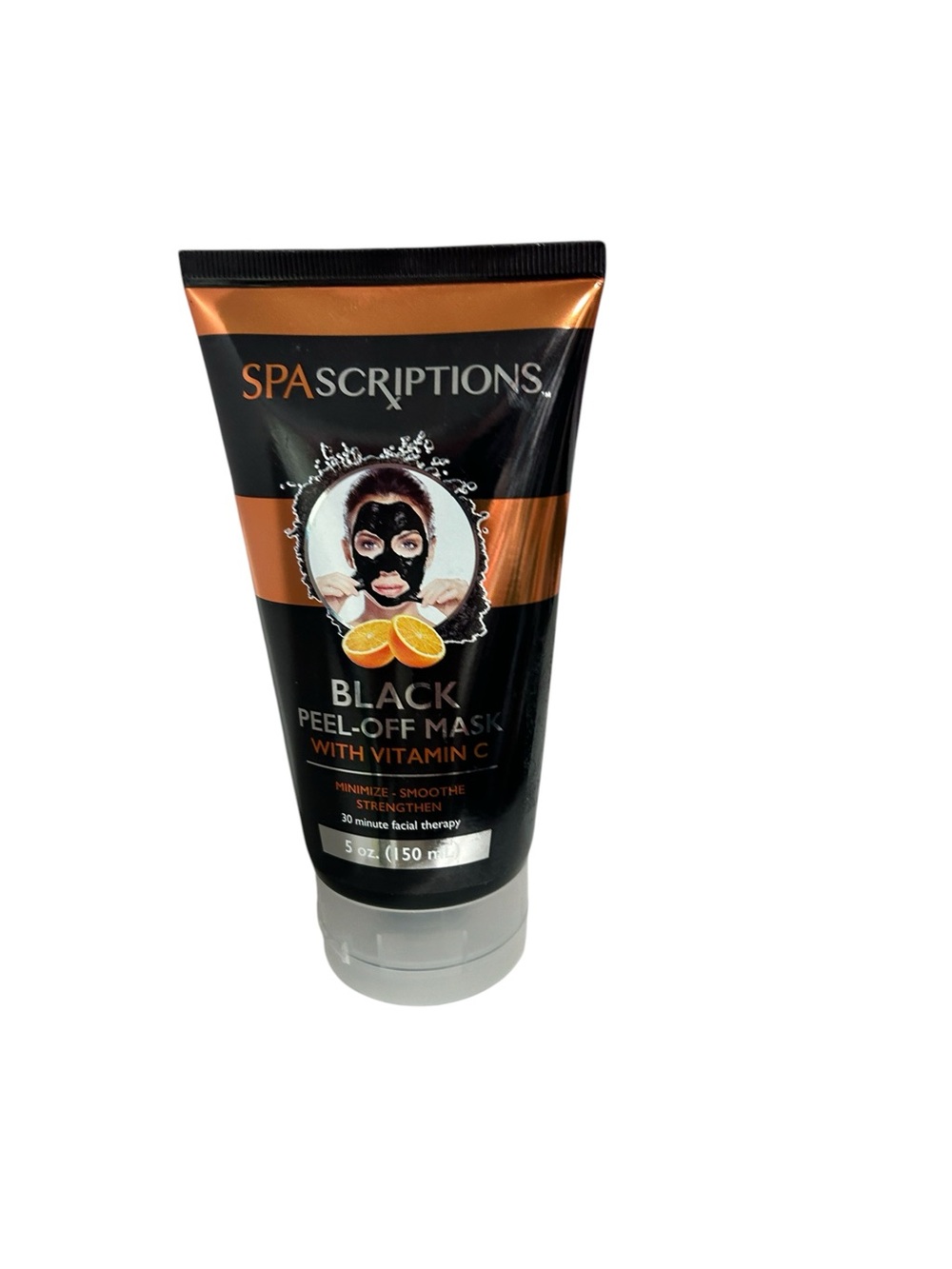 Spascriptions Black Peel-Off Mask with Vitamin C - Black